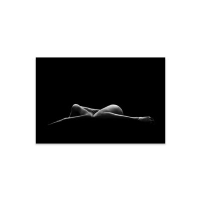 Bodyscape sur plastique / acrylique par Leon Schröder