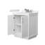 Meuble-lavabo simple autoportant 30 po avec plateau en marbre Icon-114678711-114678712-124928591
