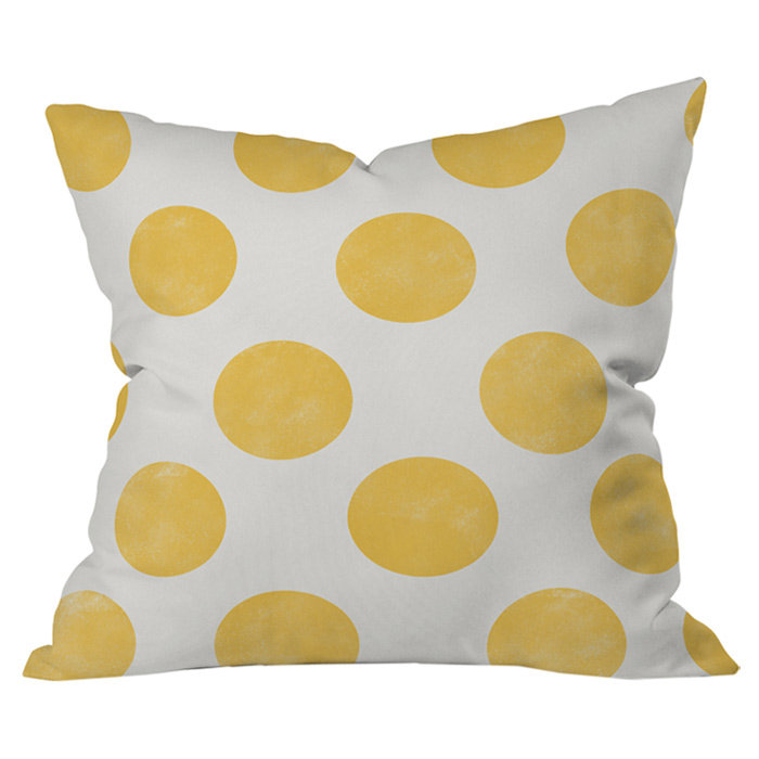 Coussin extérieur Spring Dots, 16 po x 16 po