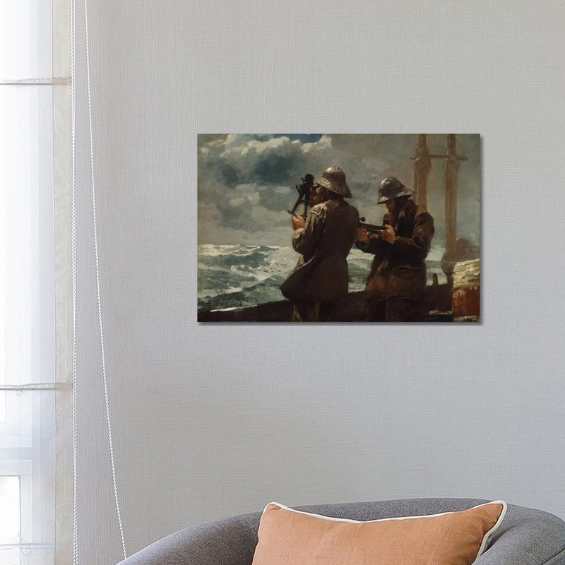 Eight Bells by Winslow Homer - Wrapped Canvas Painting, 66.04 cm H x 45.72 cm W x 1.91 cm D