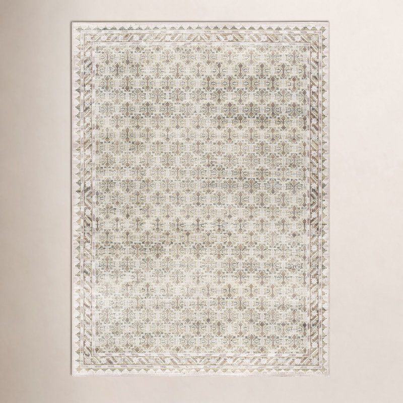 Tapis traditionnel lavable en machine Our PNW Home x Livabliss Rainier, Rectangle 5 pi 3 po x 7 pi 3 po