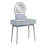 Small Vanity Desk w/Mirror & Lights Cushioned Stool 3 Adjustable Lighting Colors -871030105