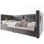 Lit de jour rembourré, cadre de lit de rangement hydraulique avec chargement USB et Type-C, cadre de lit avec lattes en bois et dossier de canapé capitonné-1378881652
