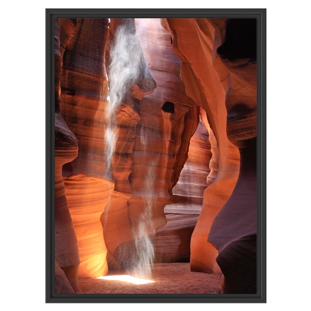 Sand Antelope Canyon Gerahmter Fotokunstdruck Poster