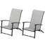 Ensemble de 2 chaises d'extérieur pliantes-123986121
