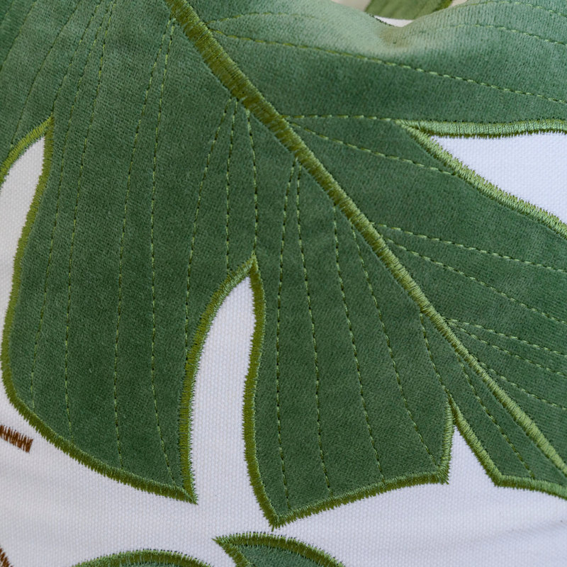 Coussin décoratif Autumn Vibes, Vert
