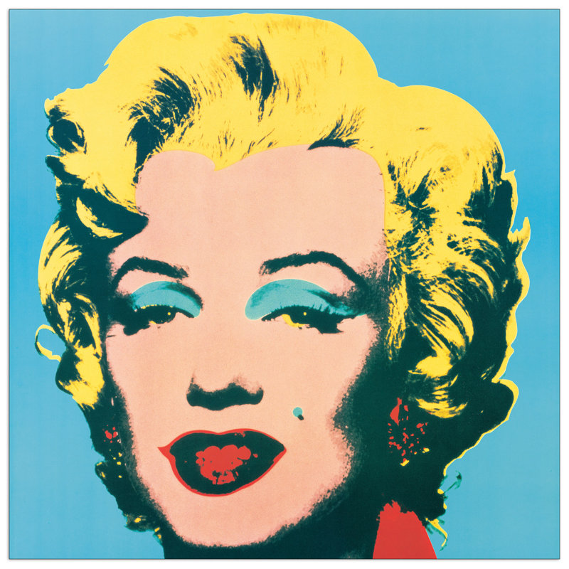 Andy Warhol - No Frame Print on Wood