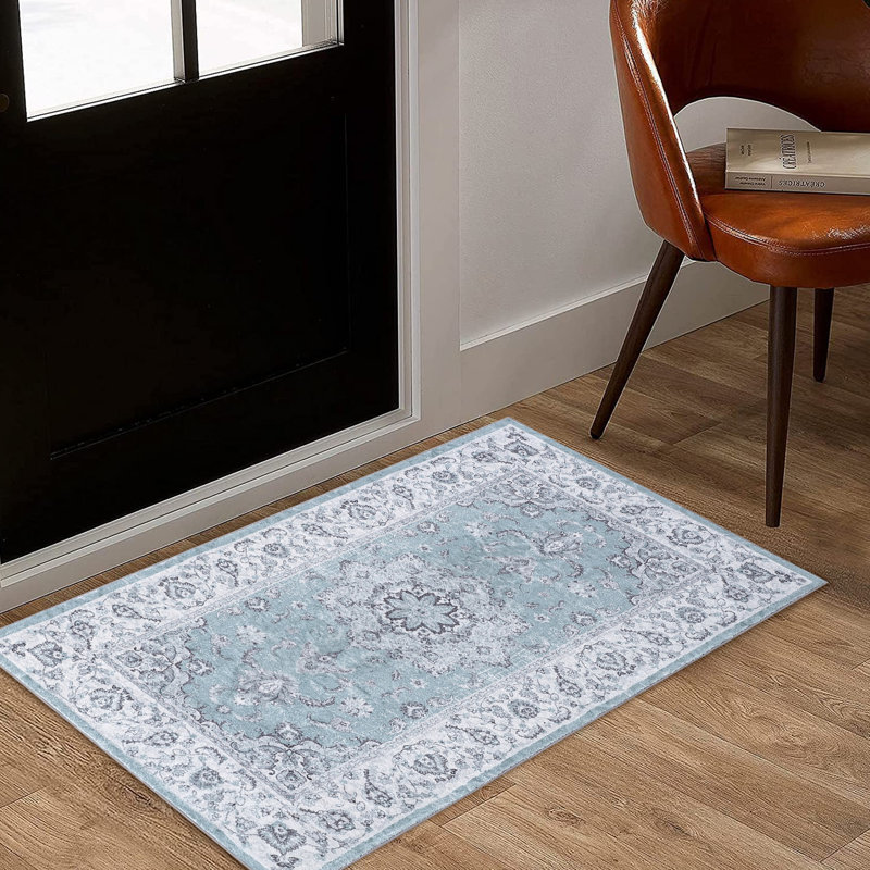Tapis avec envers antidérapant Daquavius, Rectangle 2 pi x 3 pi