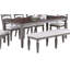 Mobilier de salle à manger léger et de style contemporain 1pc