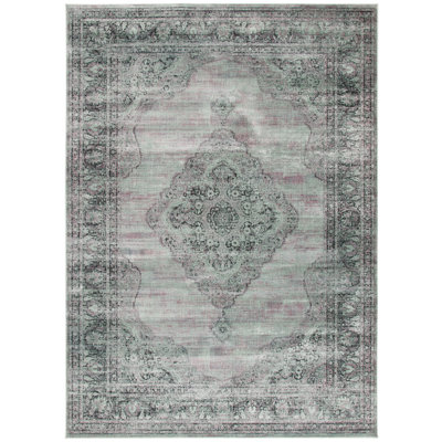 Tapis extérieur bleu clair Vishnu