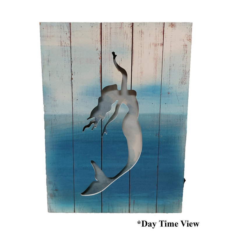 Handmade Coastal People Wall Decor