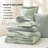 Bedsure Bed in a Bag - Reversible Flroal & Plant Pattern Printed with Comforters, Sheets, Pillowcases & Shams-110389500