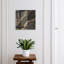 Key cabinet for home, Opens to the right, 30x30x5, White, Marble structure with dynamic lines, -1638114989