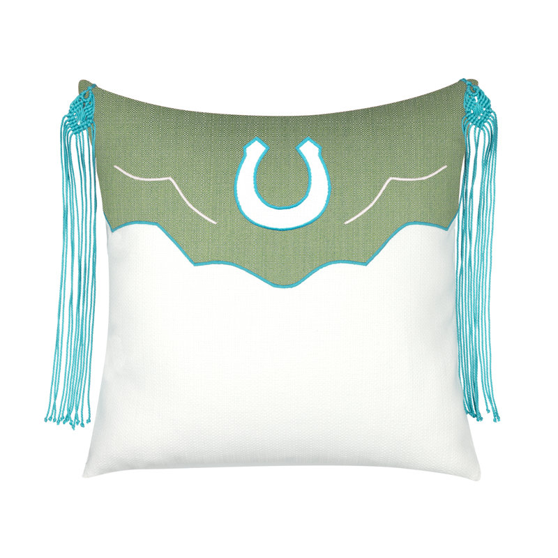 Lucky Cactus Square Performance Pillow Cover & Insert