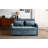 56.9" Loveseat Sofa Pull-out Sofa Bed Sleeper Sofa with a Reversible Backrest Cushion, Side Pockets, Two USB Ports and a Phone Holder for Living Room-1433191851