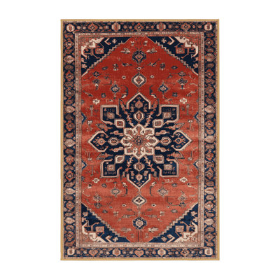 Tapis brun lavable à la machine