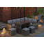 Apeksha 9 - Person Wicker Patio Dining Set with Rectangular Table , Cushions Included