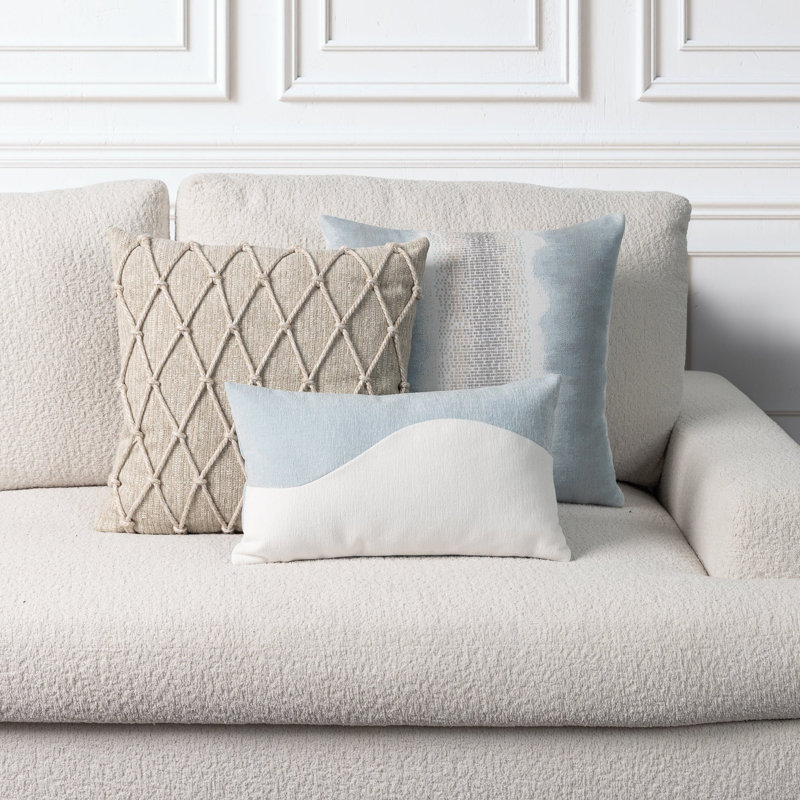 Lumbar Pillow Cover & Insert, Surf