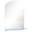 Anacoglu Wall Mirror with Shelves-1869125868