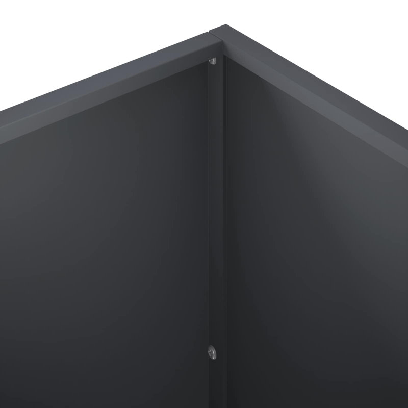 Raised Garden Bed, 50cm H x 100cm W x 50cm D, Anthracite
