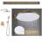 12 Inch Rainfall Shower System with Brass Valve - 2 Function (Top/Hand) & 3 Modes Handheld Shower (High Pressure)-126532335