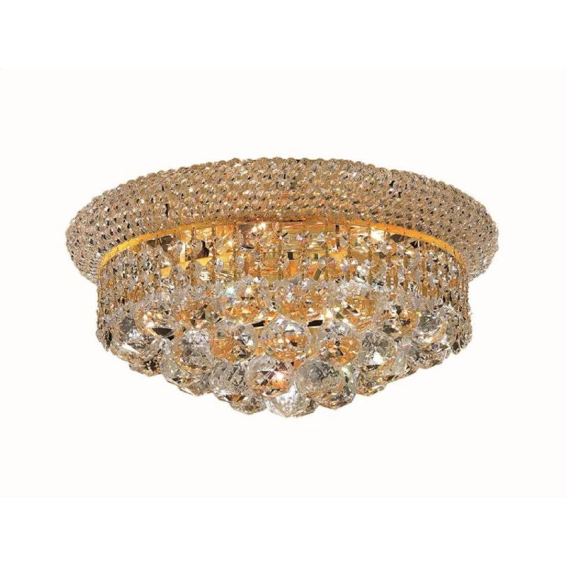 Mckie Flush Mount, Gold