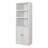 Bookshelf with USB Port and 3 Open Shelves-1009672349