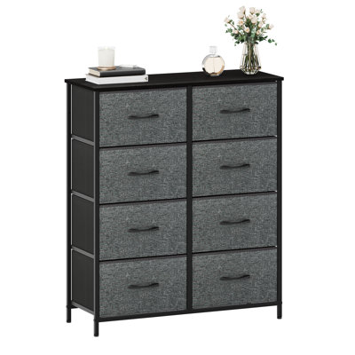 Teagann 8 Drawer Storage Drawer