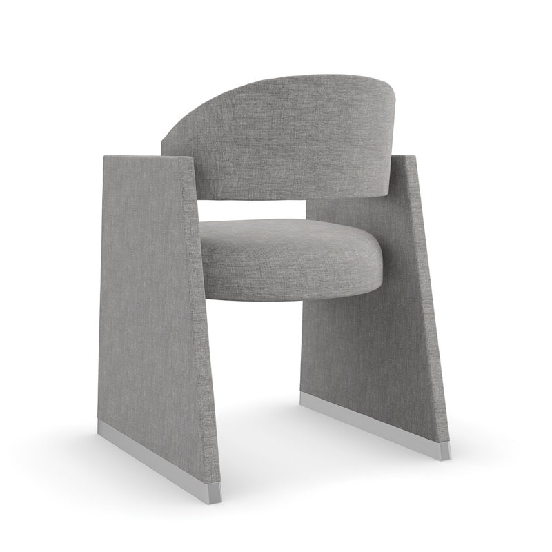 Polish Off Upholstered Arm Chair