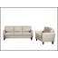 Fauteuil d'appoint Mid-Century avec dossier capitonné pour les salons, les appartements et les bureaux à domicile-1800955571
