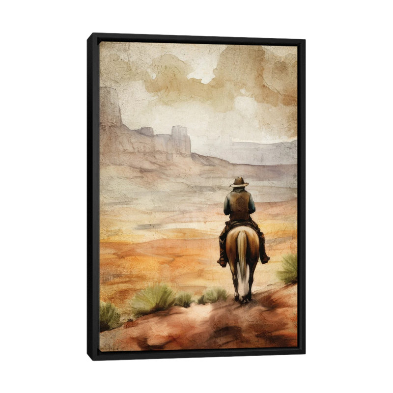 Print, 66.04 cm H x 45.72 cm W x 4.445 cm D, Black