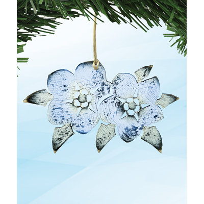 5'' Wood Holiday Shaped Ornament