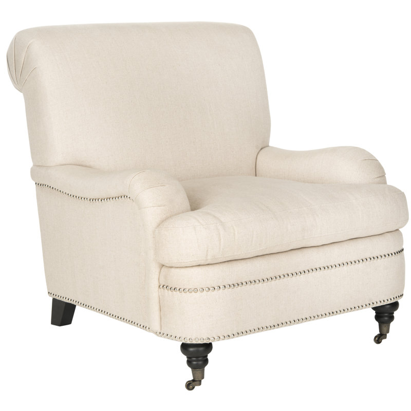 Fauteuil club Adamsville, Beige perlé