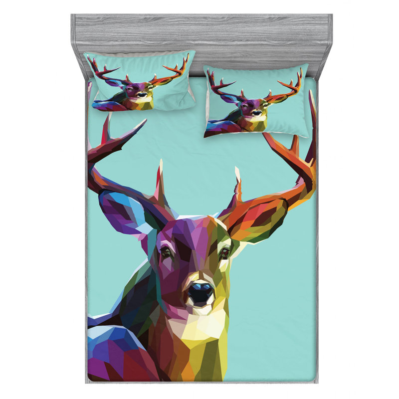 Microfiber Sheet Set, Full Sheet Set with Fitted Sheet