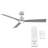 52" 3 Blade Smart Ceiling Fan with Remote Control Included-48461464-48461462