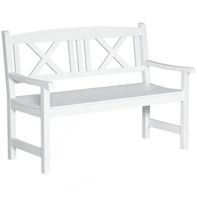 Nordic Style Bench,Wooden Garden Bench