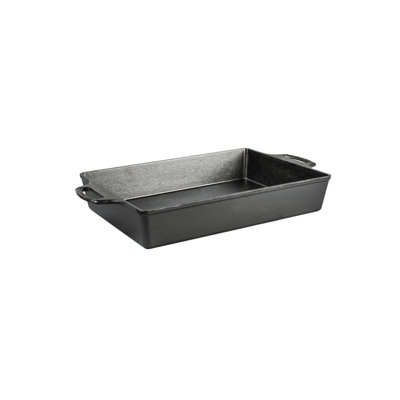 Lodge 9.31 in. W X 16.5 in. L Casserole Pan Black 1 pc