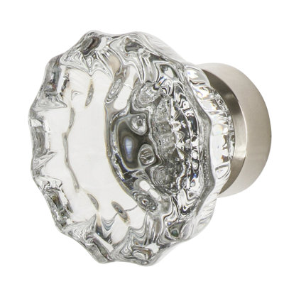 Crystal 1 3/8" Cabinet Knob