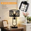 2- Light 48.5cm Industrial Metal Table Lamp