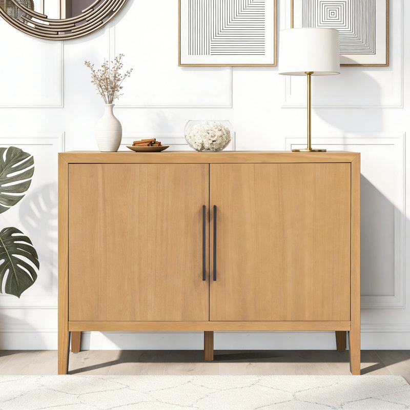 47.25-inch Farmhouse Sideboard, Natural