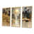 Toile naturelle avec cadre flottant