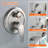 2 Function Shower System with Handheld Shower and Tub Spout-124950258