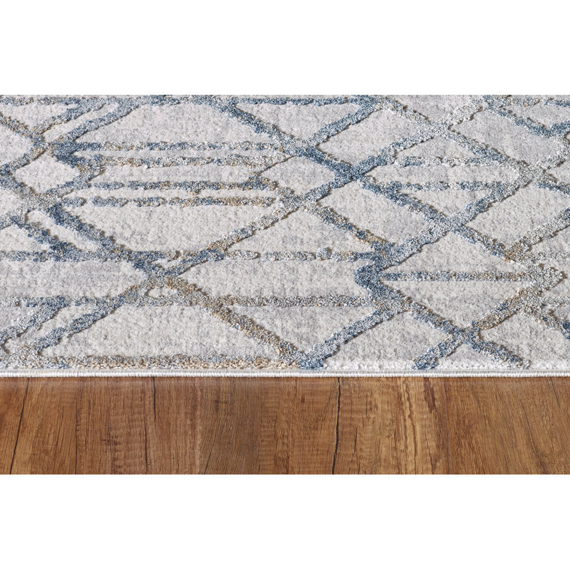 Garton Geometric Indoor Rug, Runner 2'2" x 7'7"