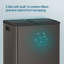 Poubelle, poubelle à double compartiment 2 x 8 gallons (2 x 30 L) avec couvercle à fermeture en douceur, pédale et seaux intérieurs, acier inoxydable, comprend 15 sacs de doublure-120070880