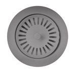 Color-Coordinated Metal Basket Strainer