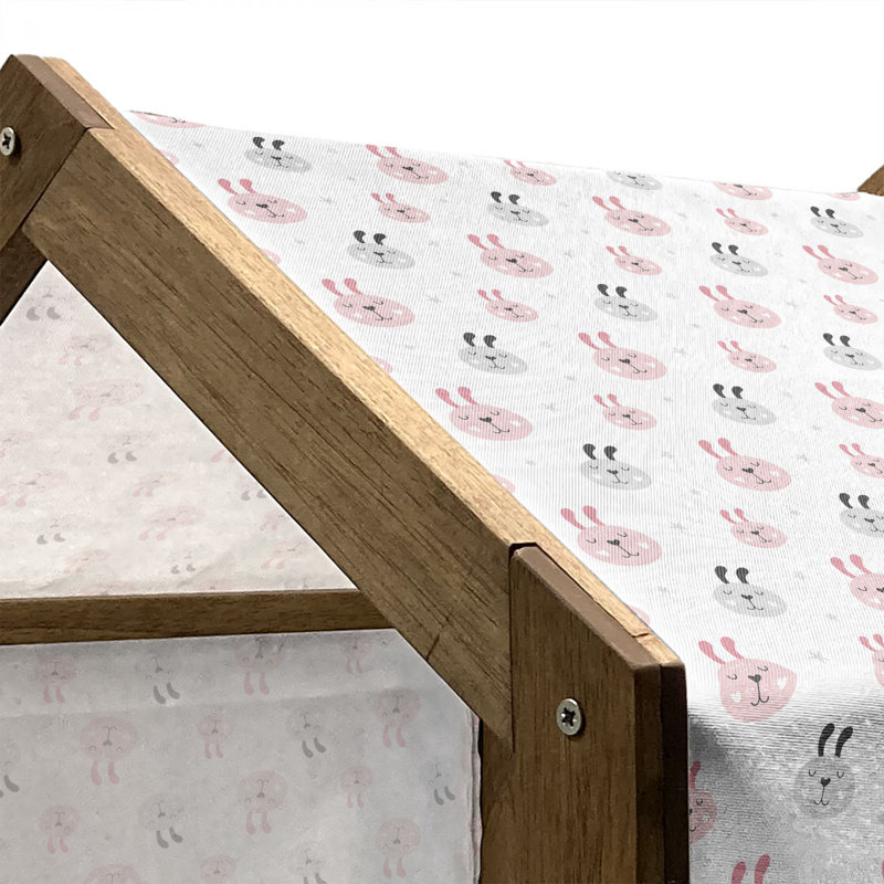 Niche pour chien en bois, H 25,59 po x l 29,53 po x P 21,65 po