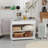 Console Hallway Table With Extra Wide Pull Out Drawer, Open Shelves And  Frame Design,-107122578
