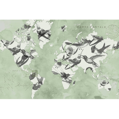 Migration Of Birds by Jennifer Goldberger - Wrapped Canvas Print