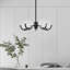 Lustre 6 lumières à abat-jour iggo