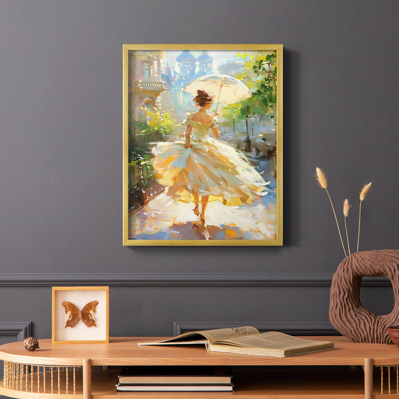 WCCEN Series DCCCL - reproduction encadrée de qualité supérieure - prête à être accrochée - aucun clou requis